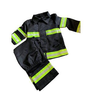 HALLOW'S EVE  Fireman Halloween Costume Size S (4) JUNIOR FIREFIGHTER